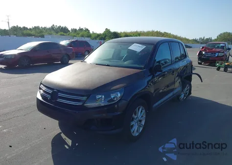 2014 Volkswagen Tiguan Se from USA, damaged, VIN WVGAV3AX0EW511744